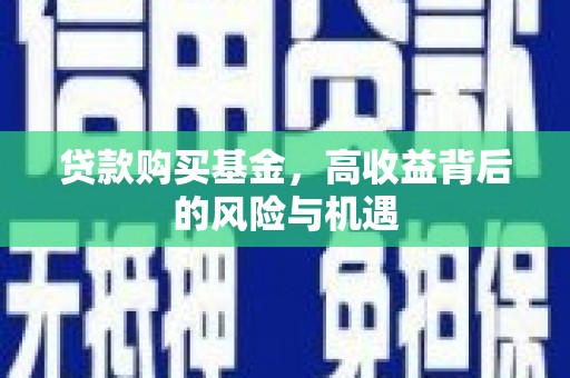 昌宁贷款购买基金，高收益背后的风险与机遇