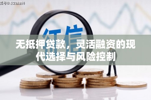 昌宁无抵押贷款，灵活融资的现代选择与风险控制