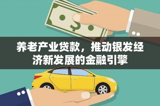 昌宁养老产业贷款，推动银发经济新发展的金融引擎