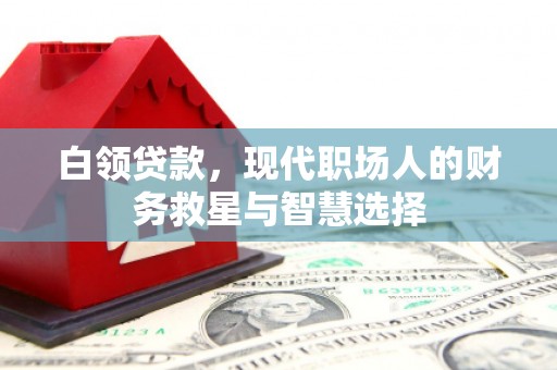 昌宁白领贷款，现代职场人的财务救星与智慧选择