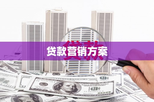 昌宁贷款营销方案