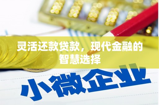 昌宁灵活还款贷款，现代金融的智慧选择