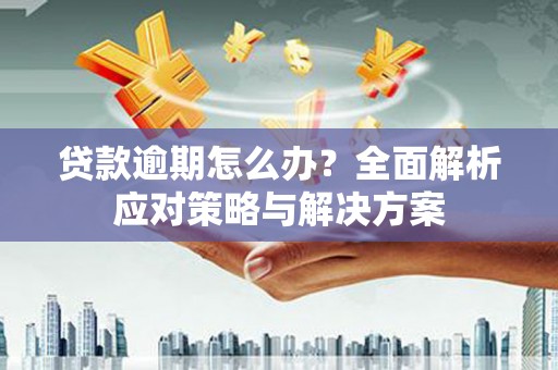昌宁贷款逾期怎么办？全面解析应对策略与解决方案