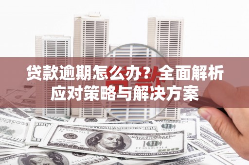 昌宁贷款逾期怎么办？全面解析应对策略与解决方案