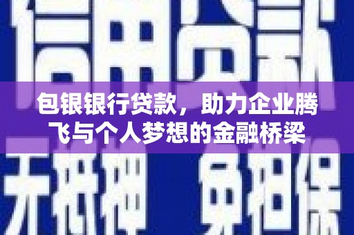 昌宁包银银行贷款，助力企业腾飞与个人梦想的金融桥梁