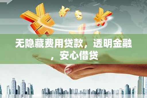 昌宁无隐藏费用贷款，透明金融，安心借贷