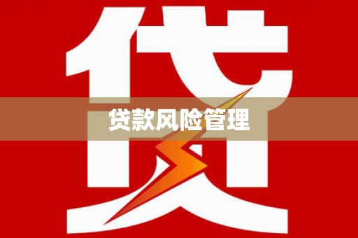昌宁贷款风险管理