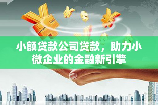 昌宁小额贷款公司贷款，助力小微企业的金融新引擎
