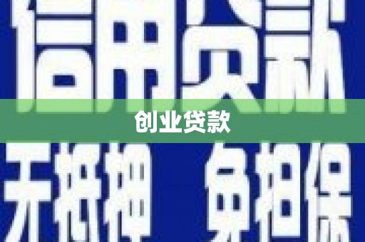 昌宁创业贷款