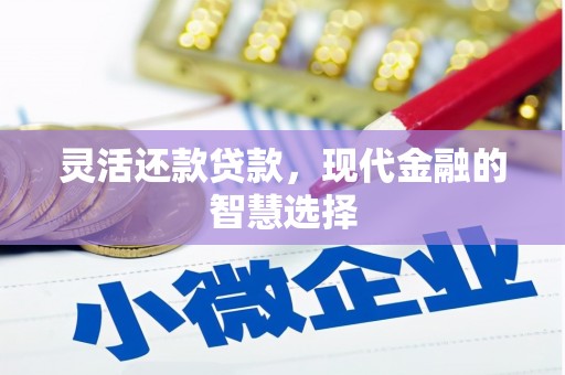 昌宁灵活还款贷款，现代金融的智慧选择