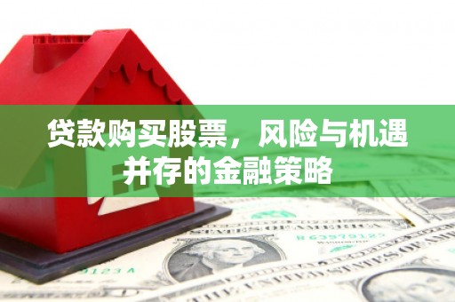 昌宁贷款购买股票，风险与机遇并存的金融策略
