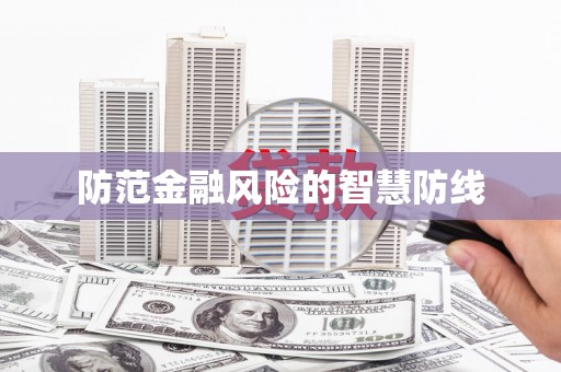 昌宁防范金融风险的智慧防线